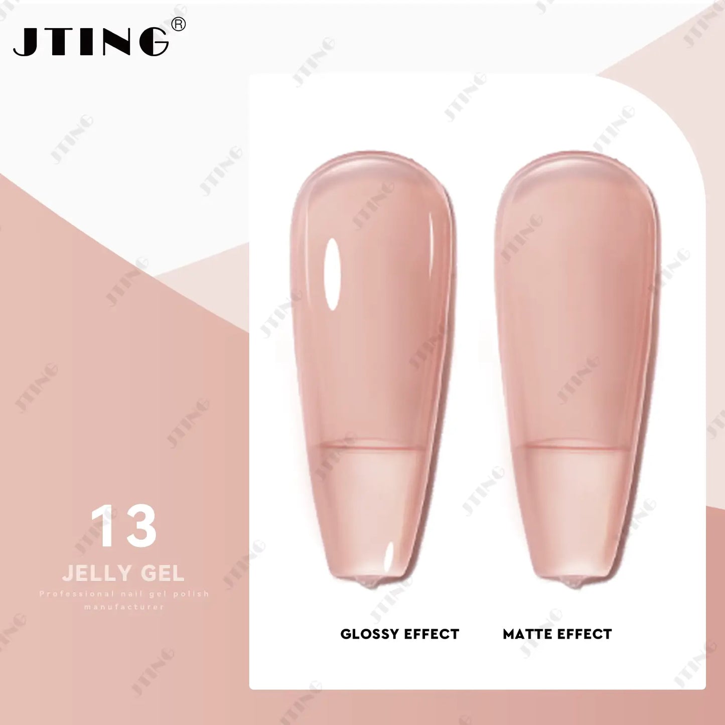 Shellac "Nude Jelly Gel" - Gel lakk Polish - 48 Farger