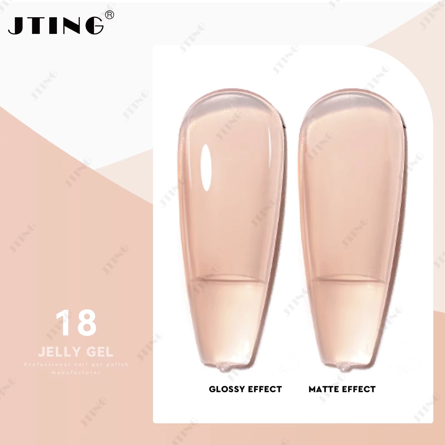 Shellac "Nude Jelly Gel" - Gel lakk Polish - 48 Farger