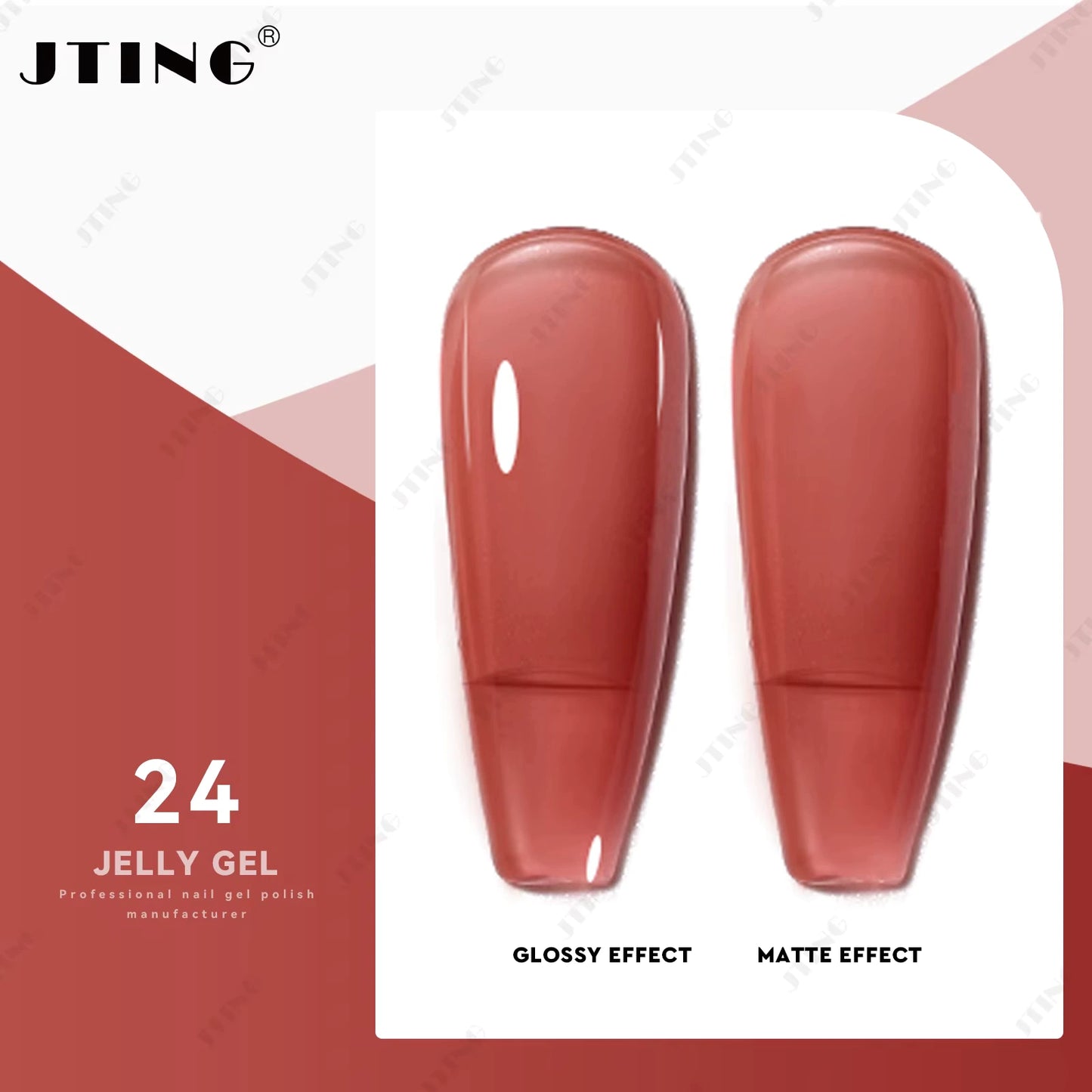 Shellac "Nude Jelly Gel" - Gel lakk Polish - 48 Farger
