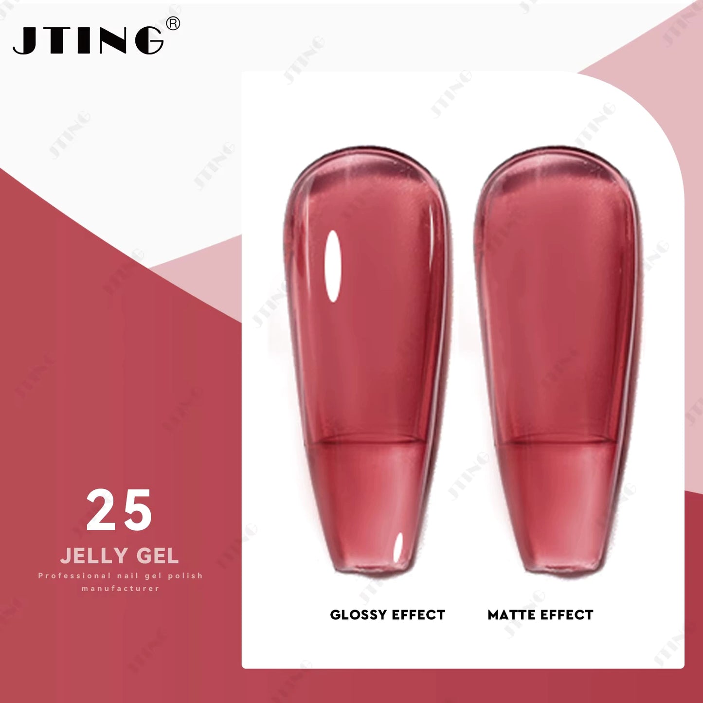 Shellac "Nude Jelly Gel" - Gel lakk Polish - 48 Farger