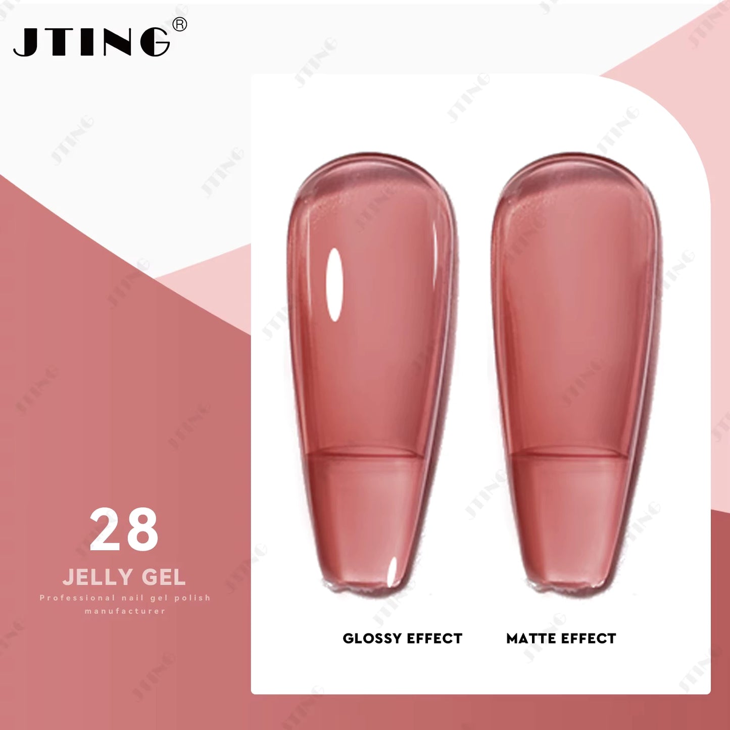 Shellac "Nude Jelly Gel" - Gel lakk Polish - 48 Farger