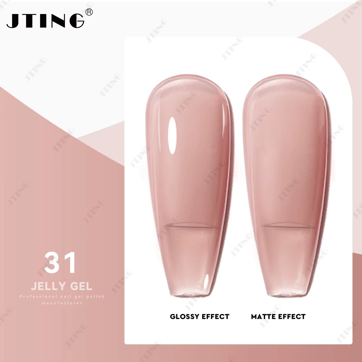Shellac "Nude Jelly Gel" - Gel lakk Polish - 48 Farger