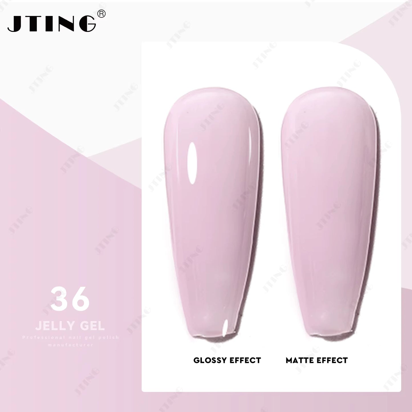 Shellac "Nude Jelly Gel" - Gel lakk Polish - 48 Farger
