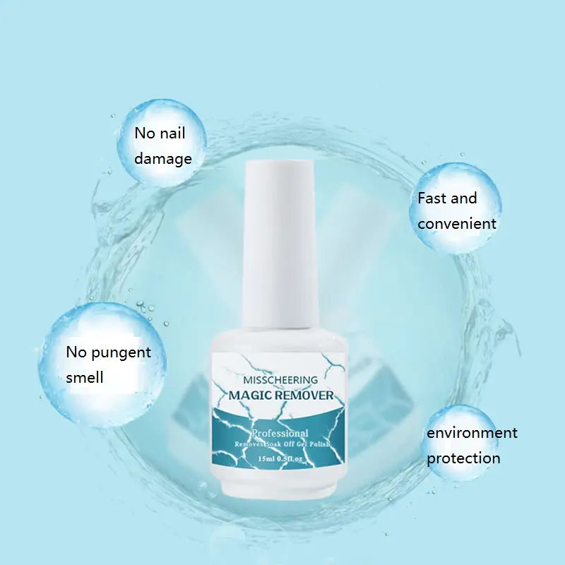 Magic Remover Gel - Gelelakk / Shellac fjerner - flaske 15ml