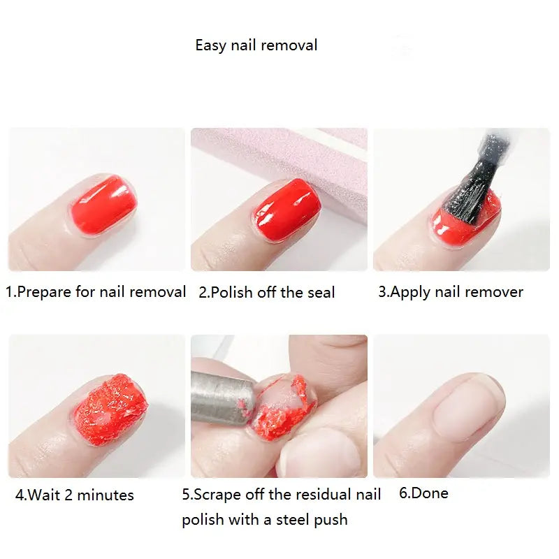 Magic Remover Gel - Gelelakk / Shellac fjerner - flaske 15ml