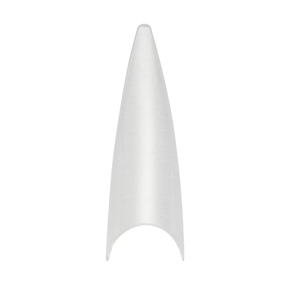 Klar/Clear Negltipper stiletto størrelse 0-10 50stk pose