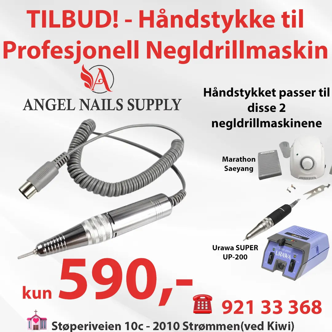 Håndstykke til negldrillmaskin (Erstatningdel) - Passer til Saeyang Marathon og Urawa-SUPER- UP200