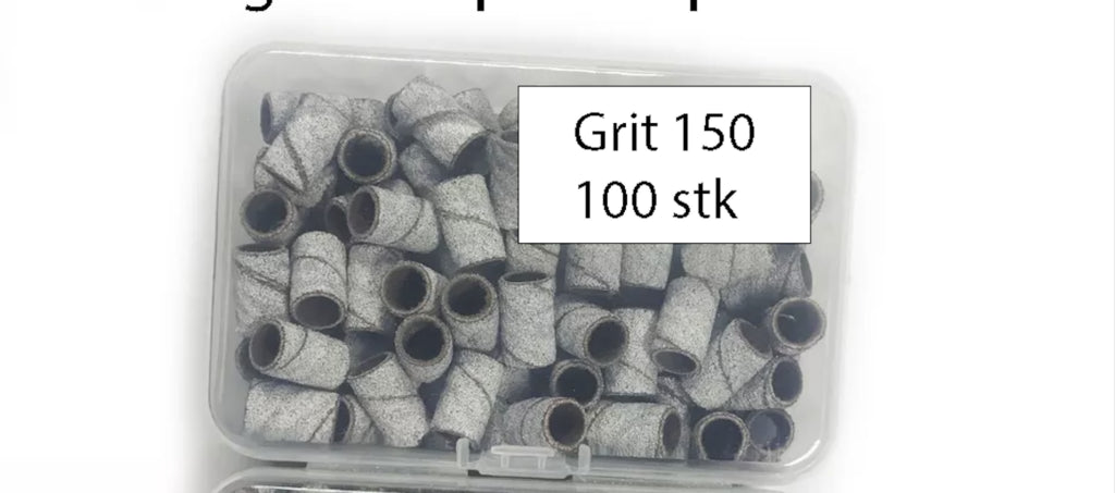 Sanding band drill bit - 150 grit - 100stk