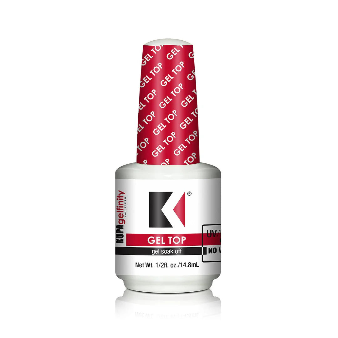 Kupa GelFinity Top Coat Gloss No Wipe - Flaske 14,8ml