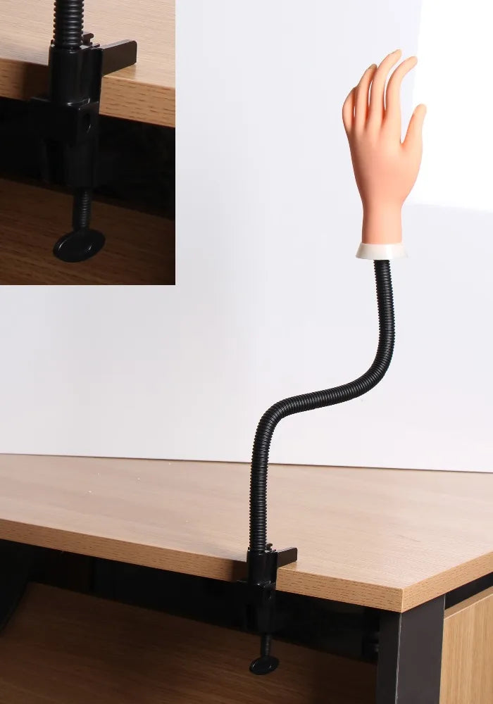Trenings hånd for neglekurs negldesign øving - Premium soft hand