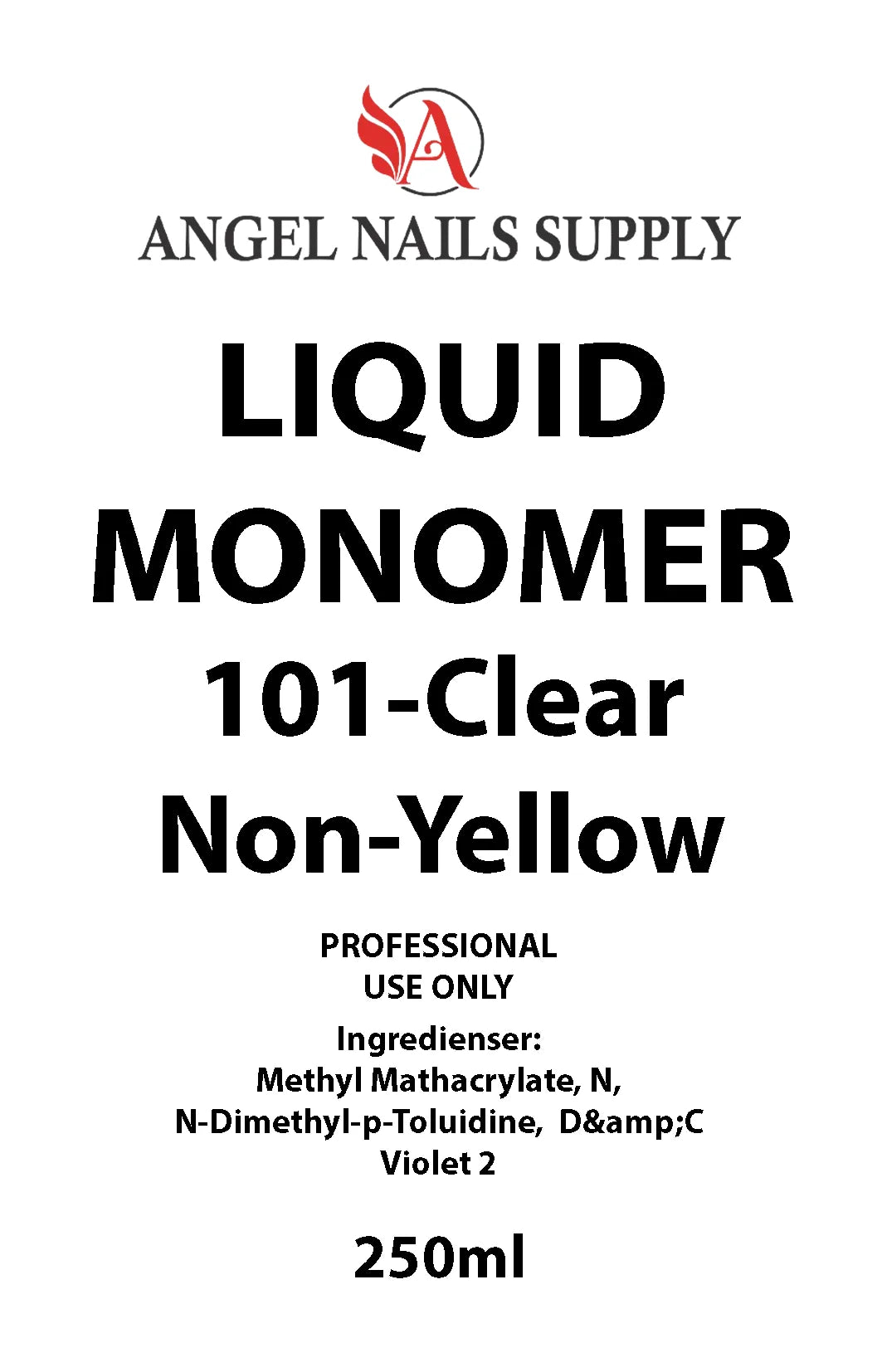 LIQUID MONOMER 101 Clear - non yellow