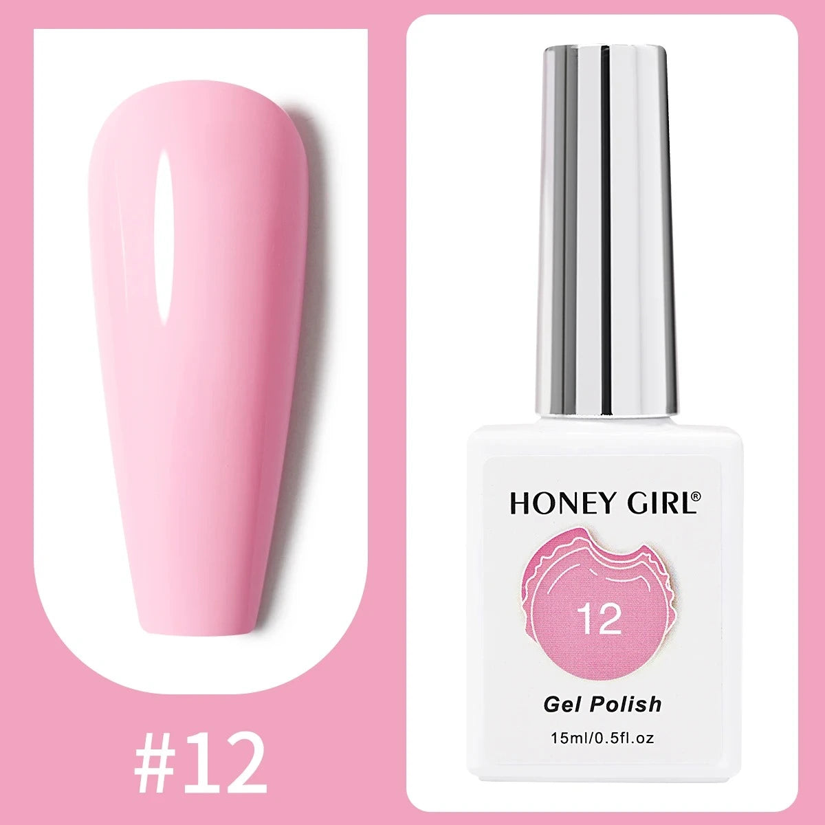 Honey Girl Summer Macaron Sett - 48 Lyse farger - Shellac/Gelelakk
