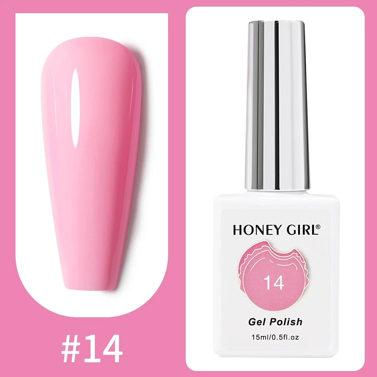 Honey Girl Summer Macaron Sett - 48 Lyse farger - Shellac/Gelelakk