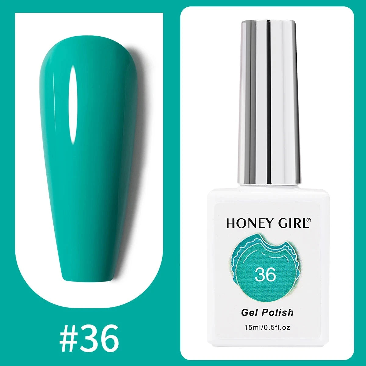 Honey Girl Summer Macaron Sett - 48 Lyse farger - Shellac/Gelelakk
