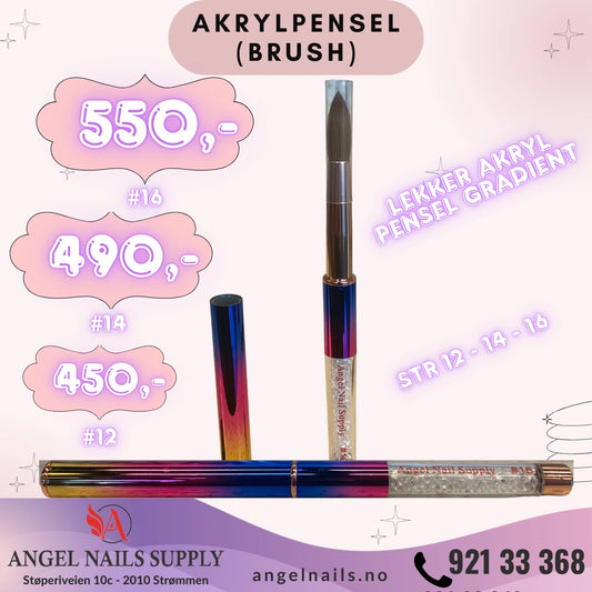 Akrylpensel Gradient – Str. 12 / 14 / 16