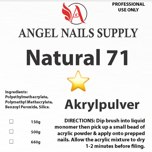AKRYLPULVER - NATURLIG 71
