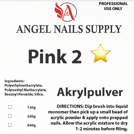 AKRYLPULVER - PINK 2
