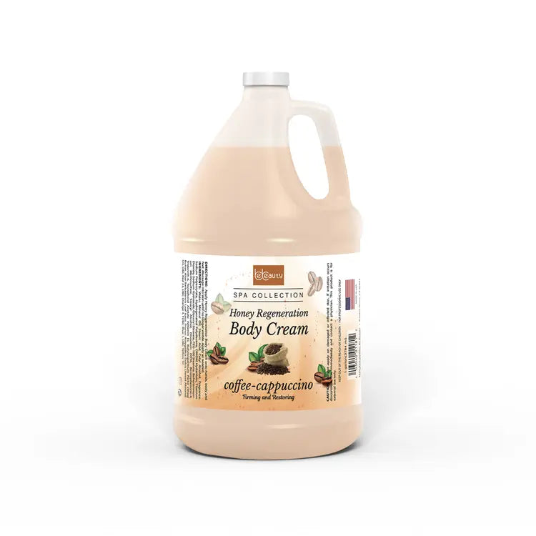 Honning Regenererende Kremete Body lotion - Cappuccino Kaffe - 3,8L