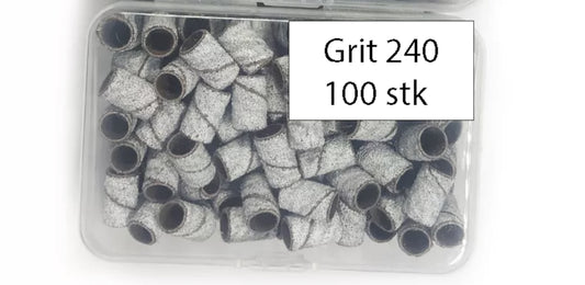Sanding band drill bit - 240 grit - 100stk